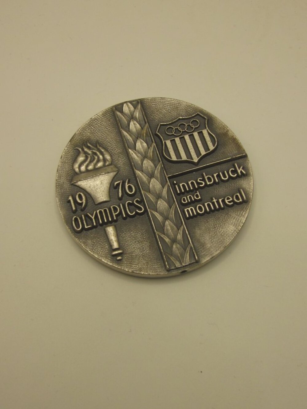 1976 Olympic Games Pewter Medal Contributor